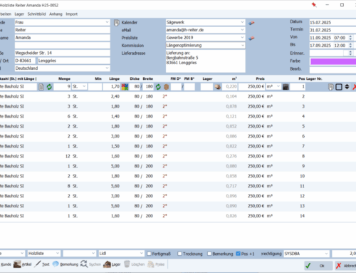 Auftratgs Editor